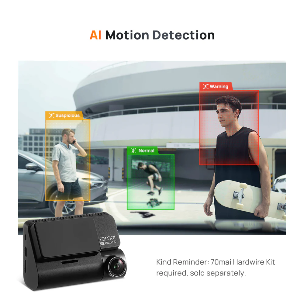 70mai A810 4K HDR Dual-Vision DashCam - Image 3