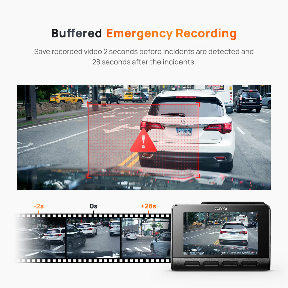 70mai A810 4K HDR Dual-Vision DashCam - Image 5