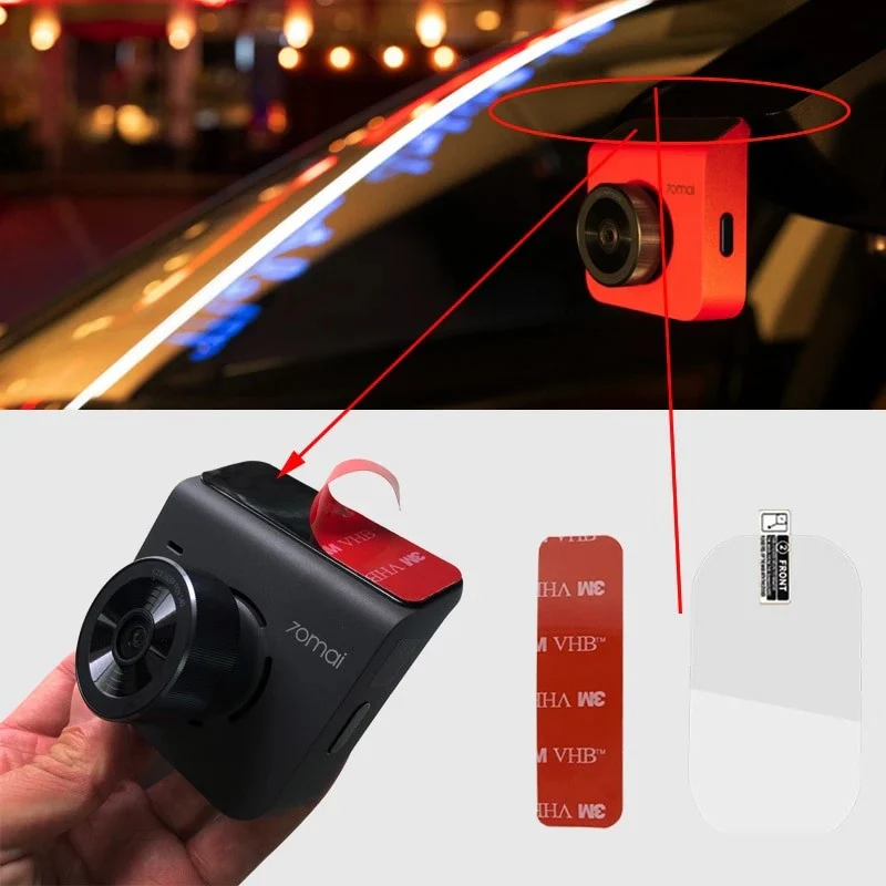 Installation Toolkit for 70mai Dual DashCams - Electrostatic & Heat Resistant Sticker - Image 3