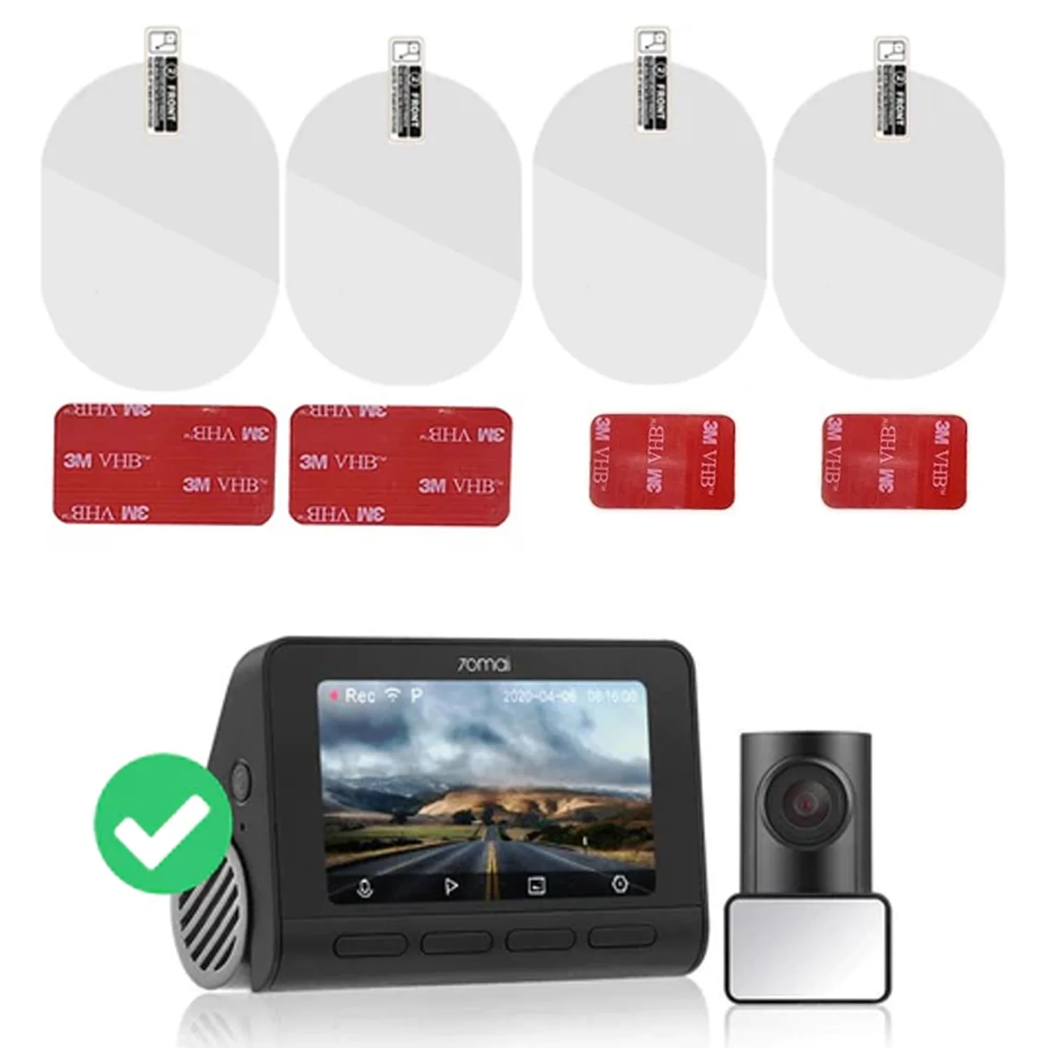 Installation Toolkit for 70mai Dual DashCams - Electrostatic & Heat Resistant Sticker - Image 5