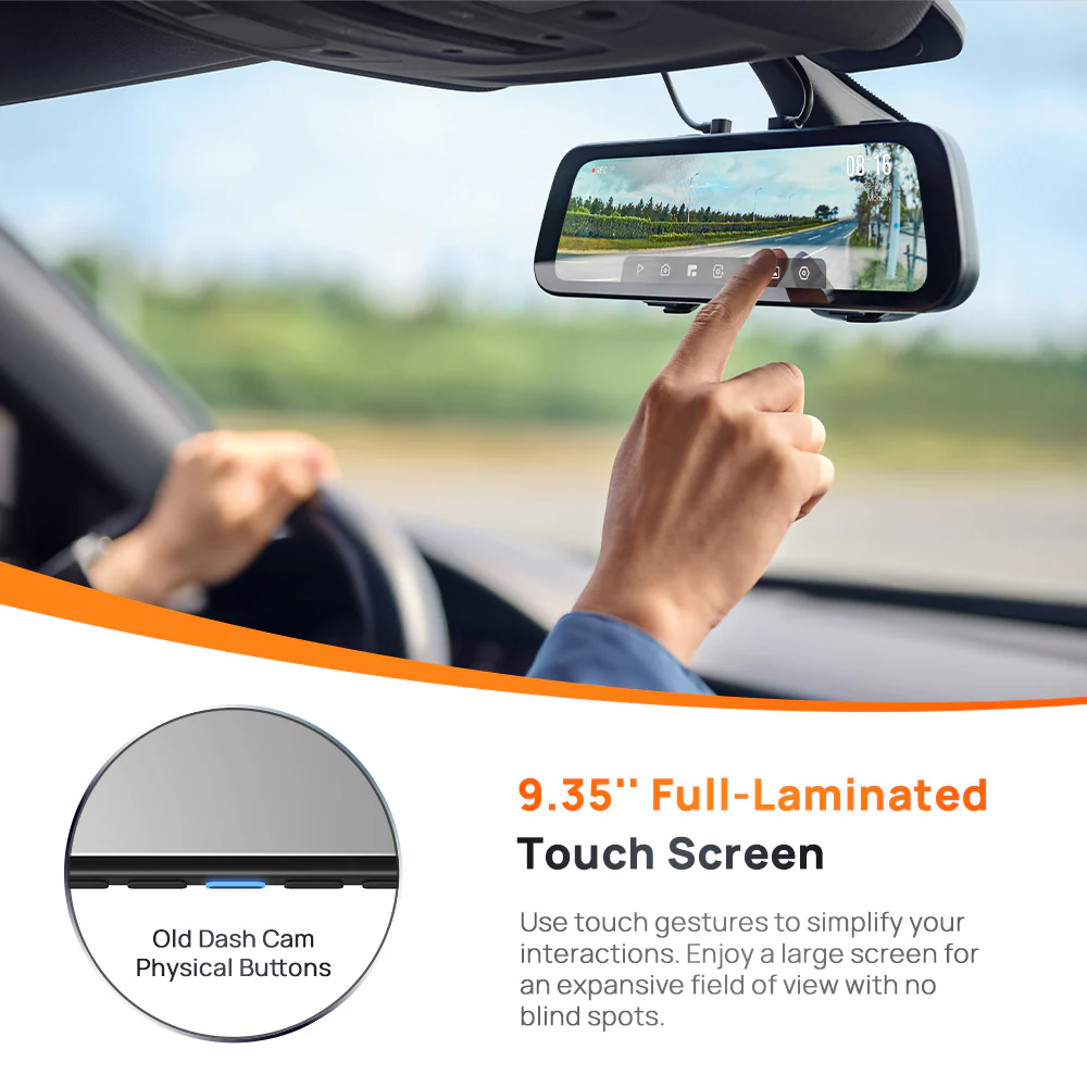70mai Rearview DashCam S500 3K DUAL HDR - Image 8