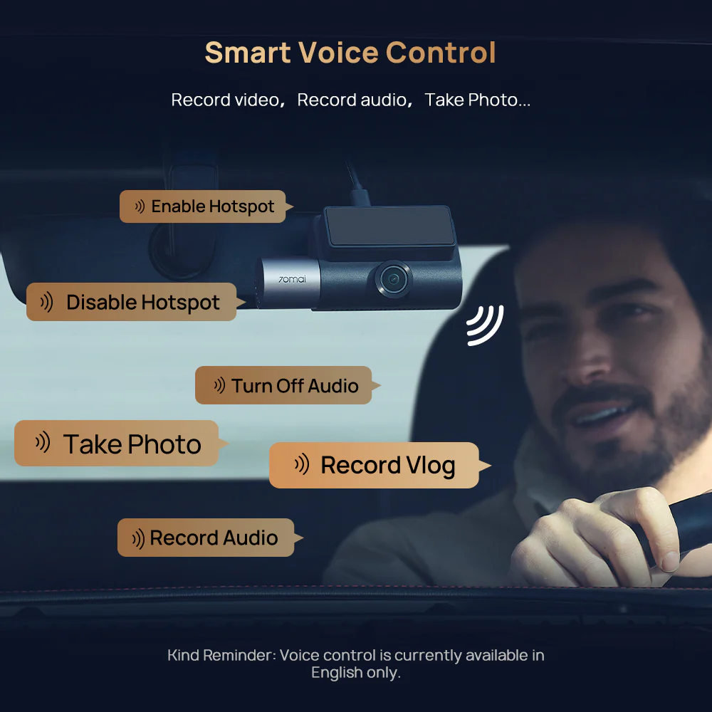 70mai T800 HDR 3-Channel 4K+4K+FHD DashCam - Image 7