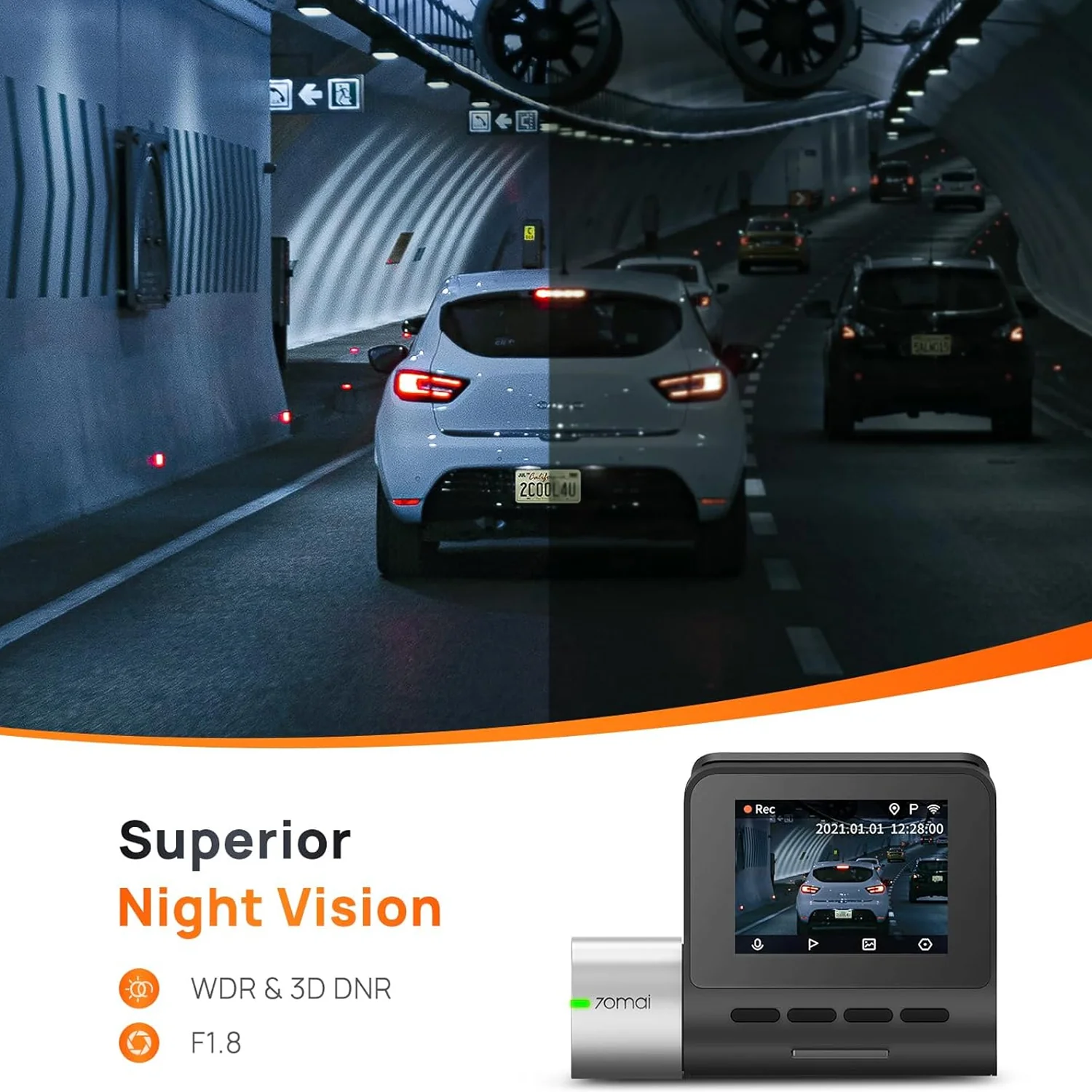 70mai A500S Pro Plus+ Dual Channel DashCam - Image 6