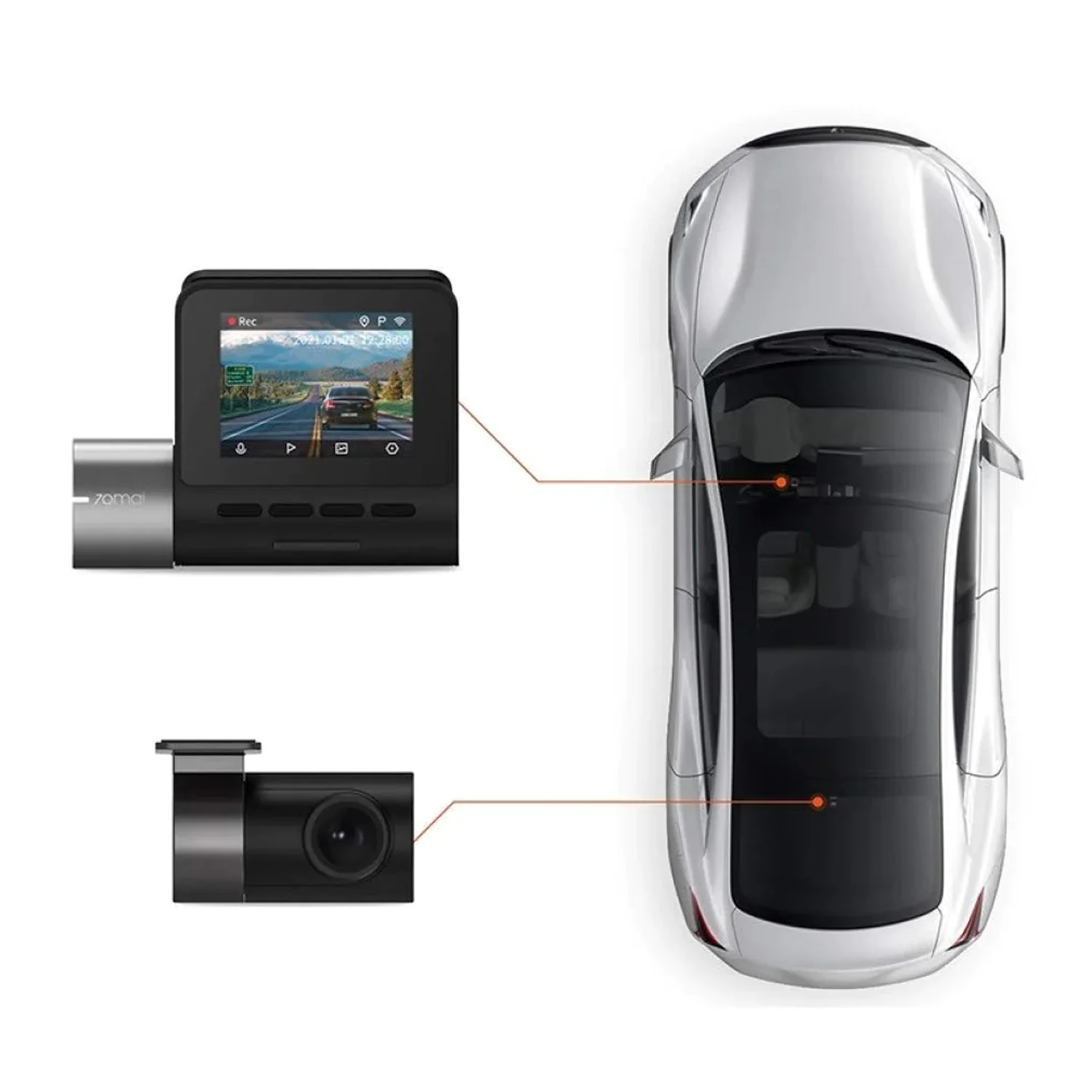70mai A500S Pro Plus+ Dual Channel DashCam - Image 7