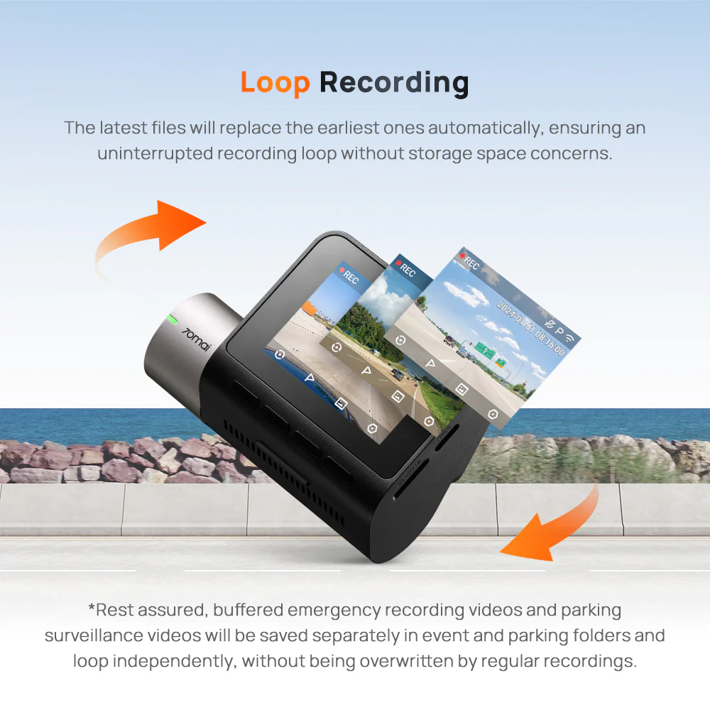 70mai A510 HDR 3K DashCam - Image 10