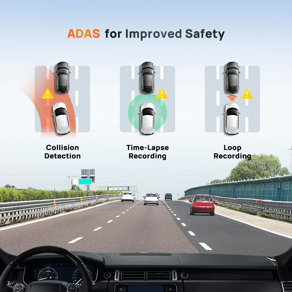 70mai A510 HDR 3K DashCam - Image 4