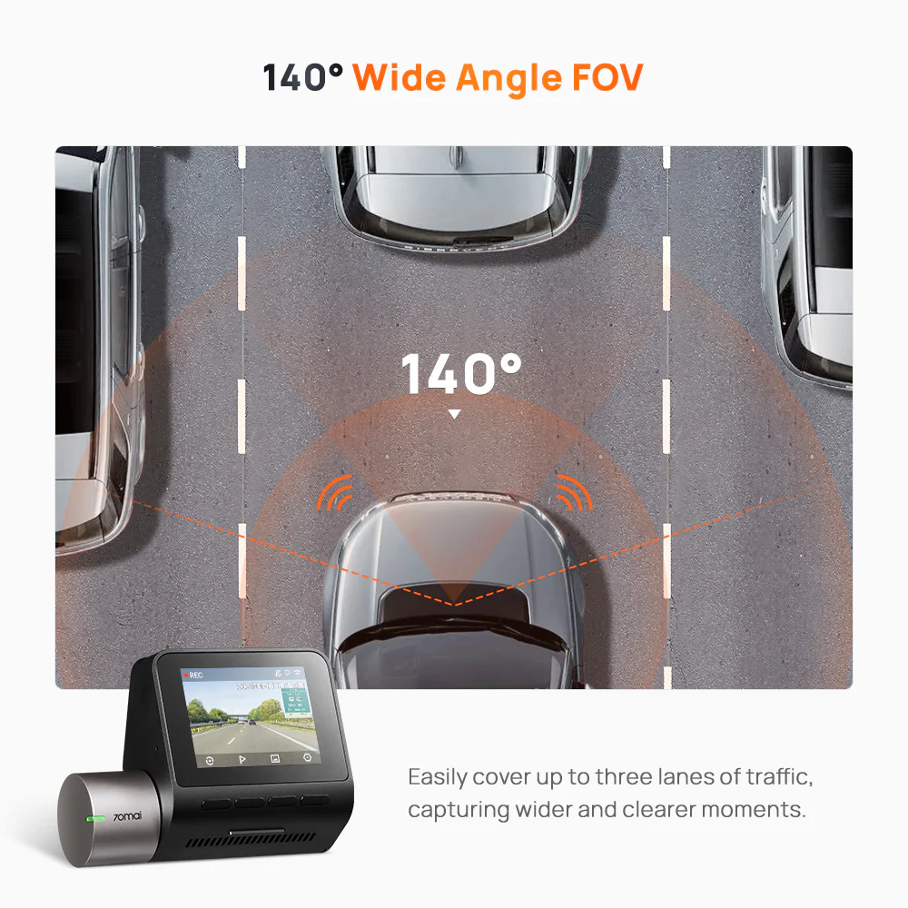70mai A510 HDR 3K Dual DashCam - Image 8