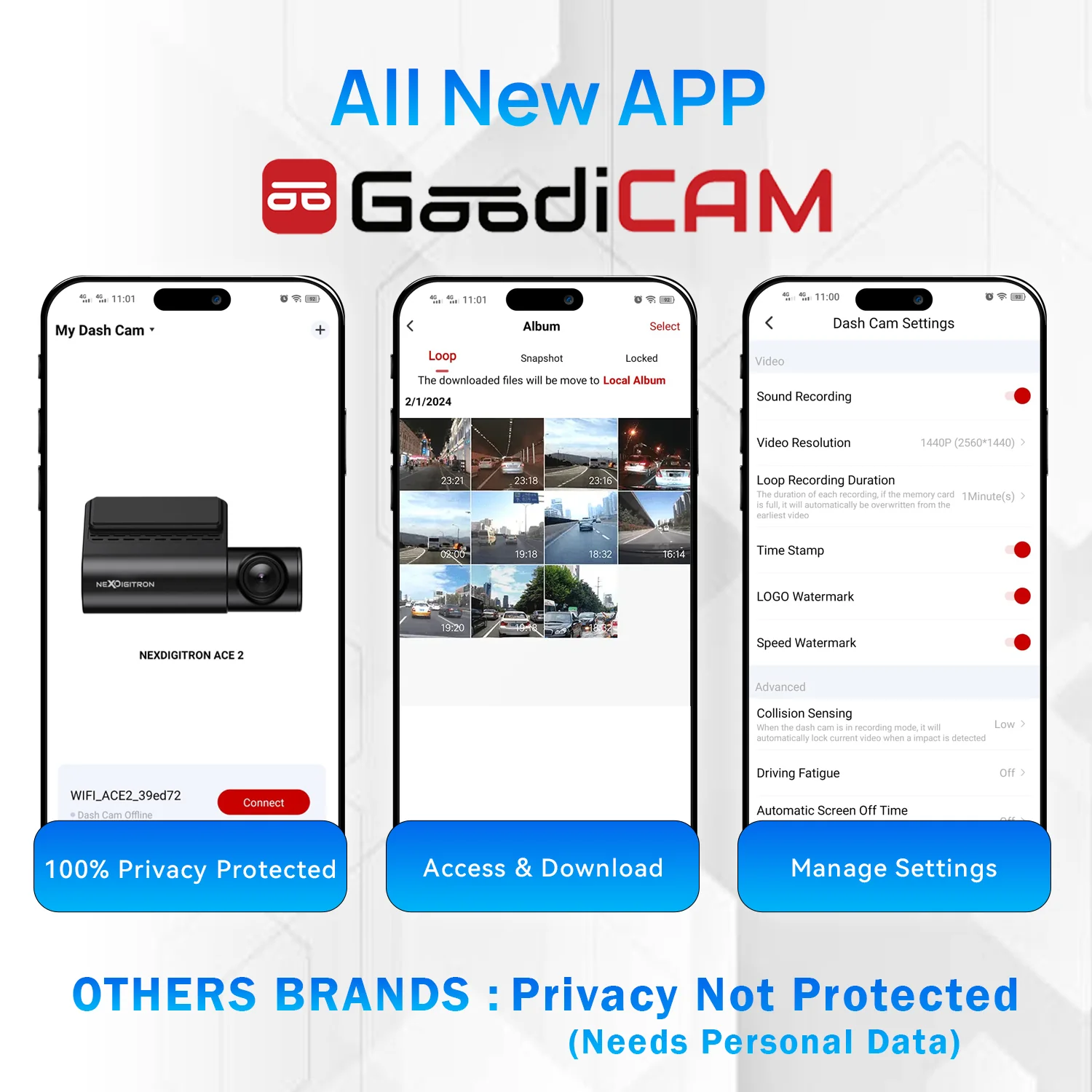 NEXDIGITRON ACE 2 DashCam, Native 2K - Image 7