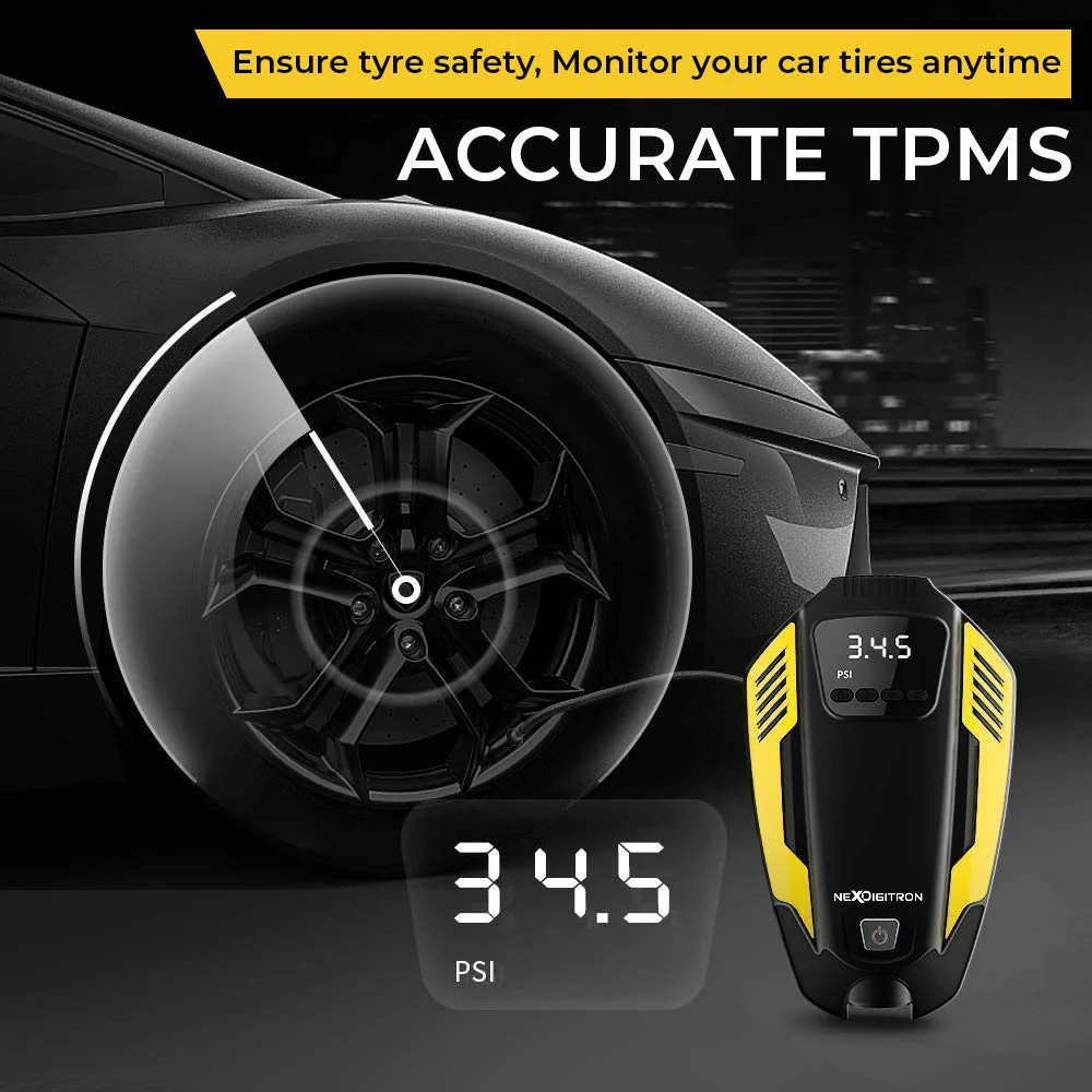 Digital Car Tyre Inflator Pro - Image 5