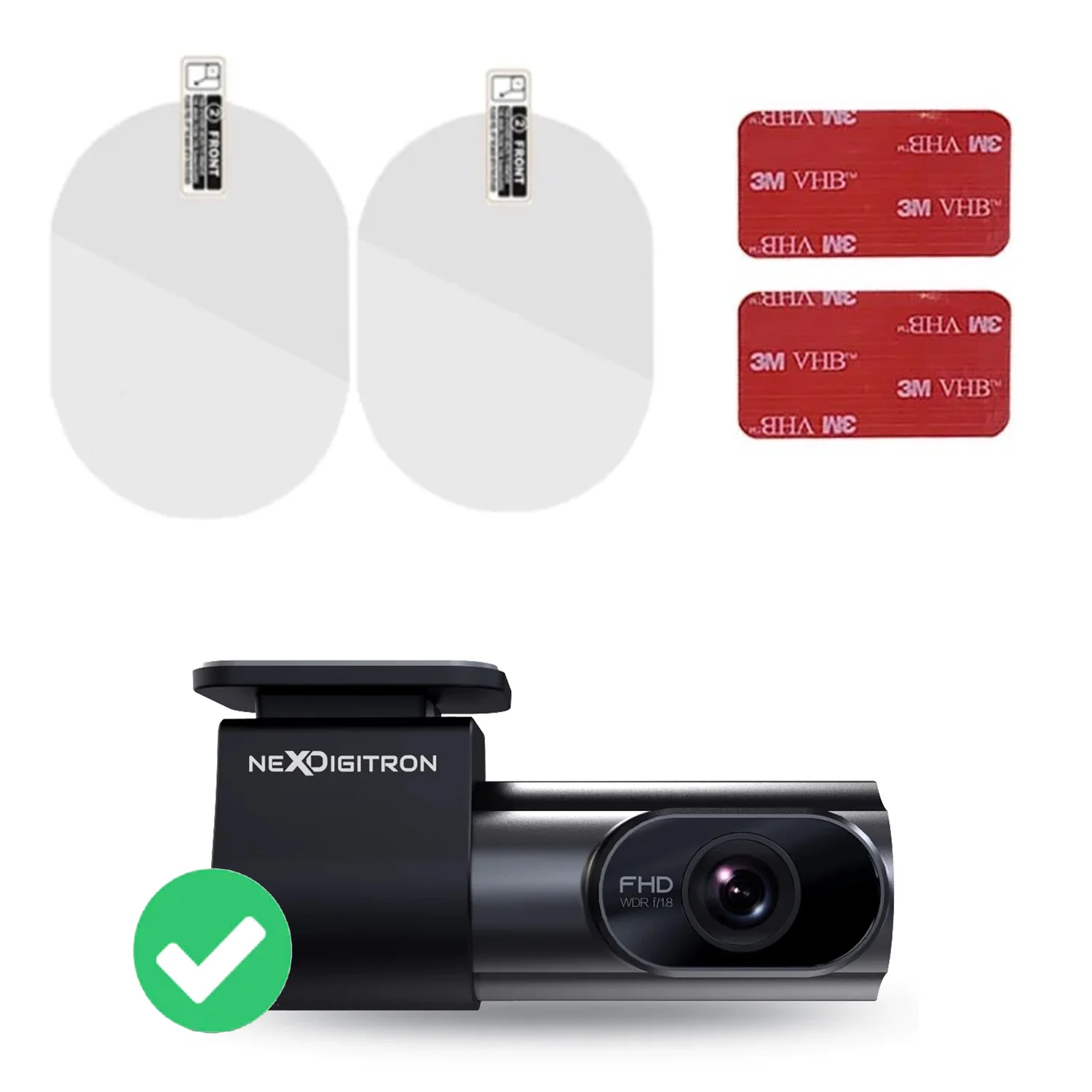 Installation Toolkit for NEXDIGITRON DashCams - Electrostatic & Heat Resistant Sticker - Image 3