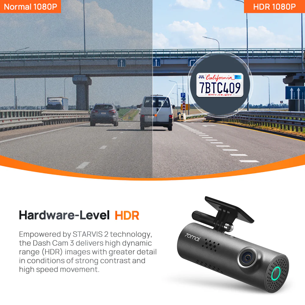70mai M200 HDR DashCam - Image 4
