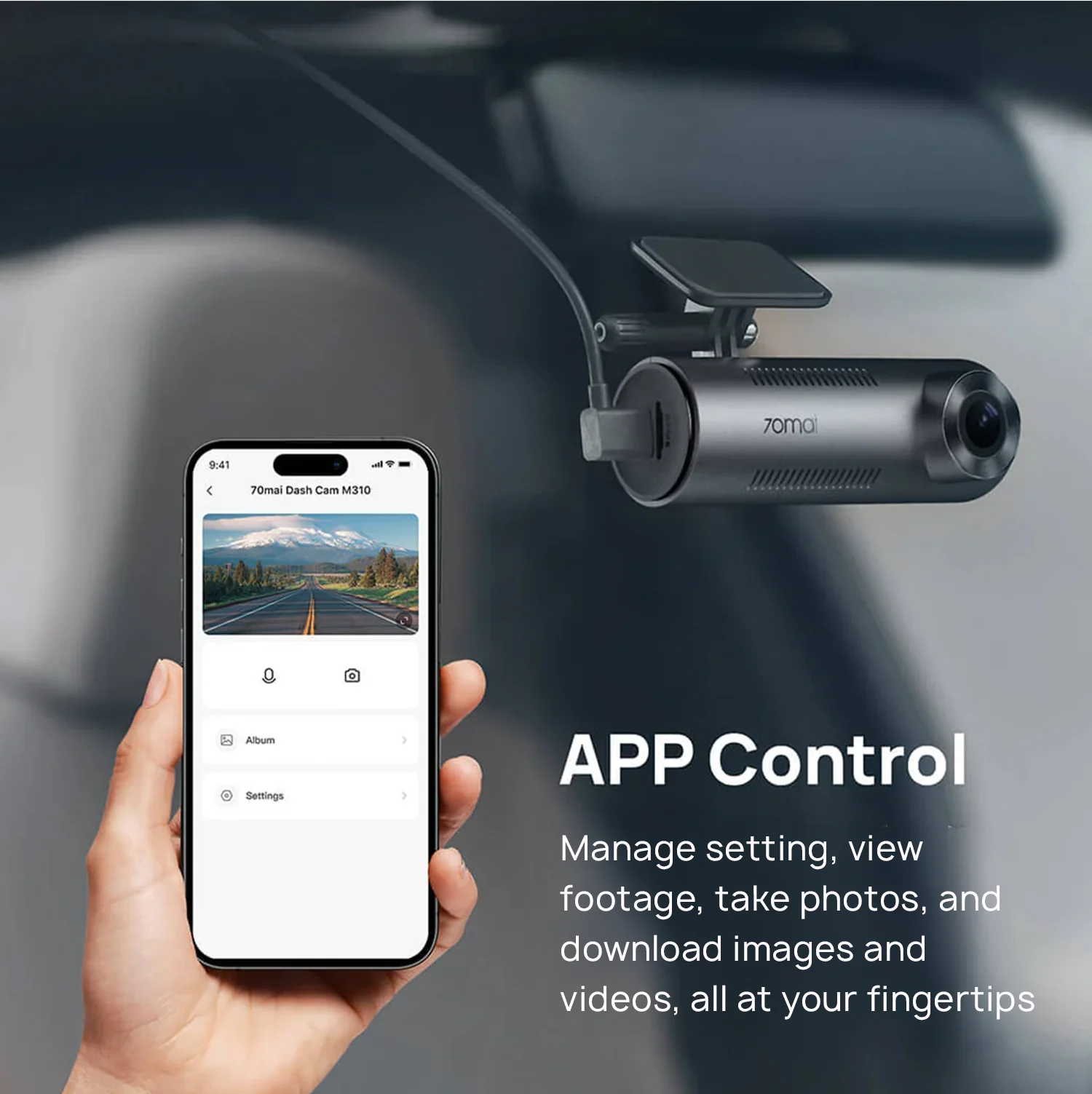 70mai M310 2K QHD DashCam - Image 7