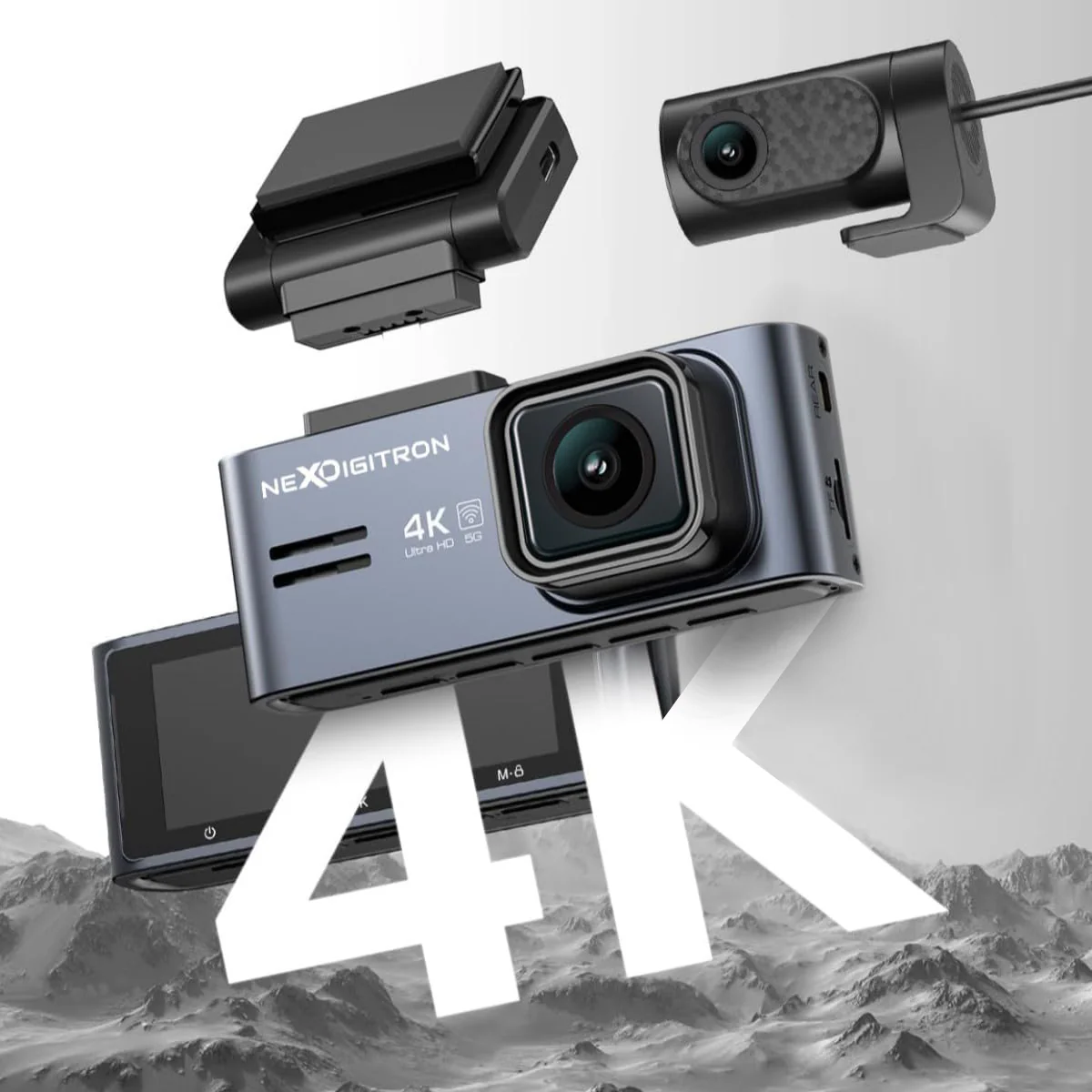 NEXDIGITRON Prime Plus 4K Dual DashCam - Image 5