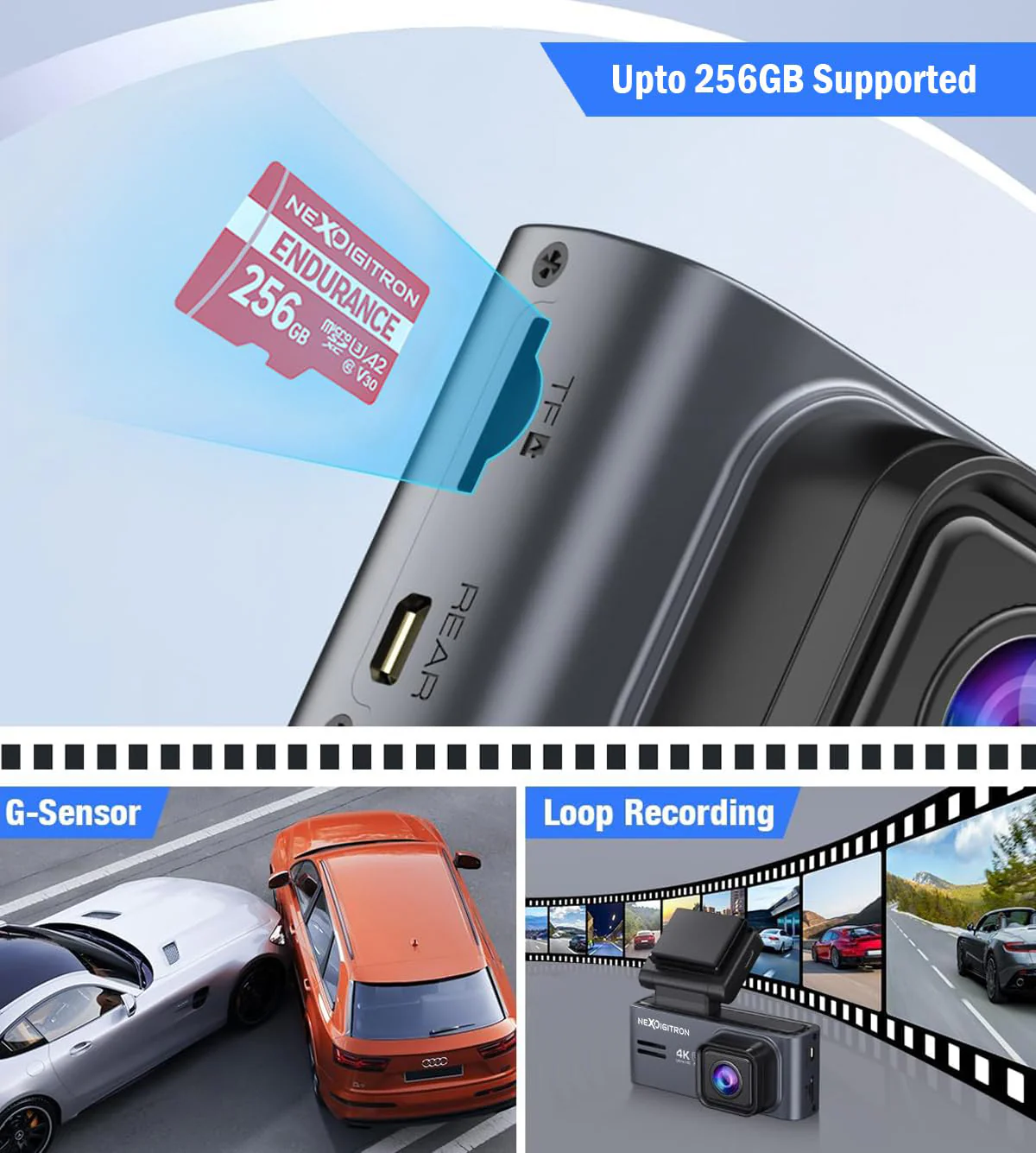 NEXDIGITRON Prime Plus 4K Dual DashCam - Image 7