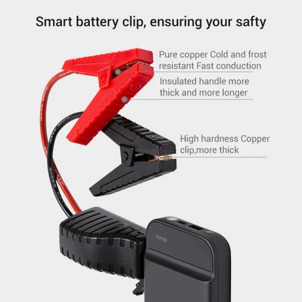 70mai Jump Starter, 600A Peak, 11100mAH - Image 3