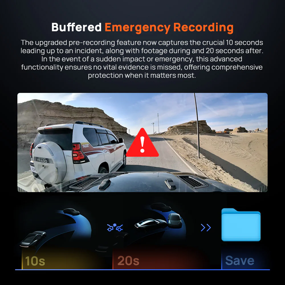70mai Omni 4K HDR Dual Starvis2 DashCam - Image 5